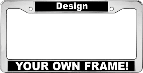 Are license plate frames standard size?