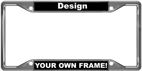 How is the custom message added to the frame?