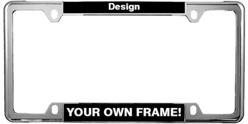 Is it illegal to have a frame around your license plate?