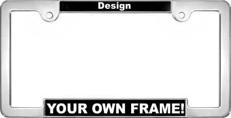 Does the frame have any unique design elements?