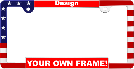 What are license plate frames for?