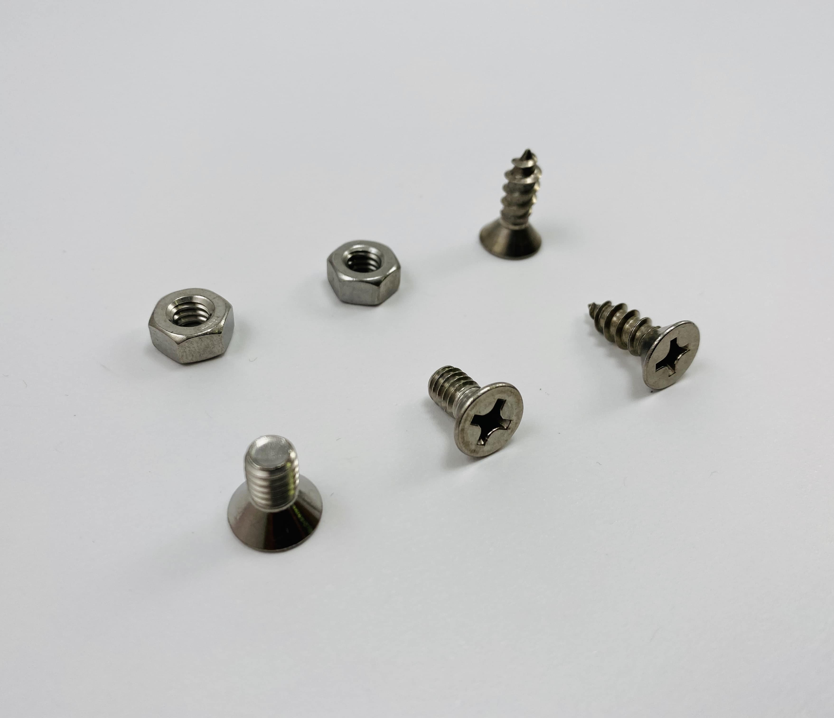 Are there different grades of stainless steel screws?
