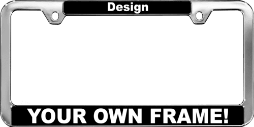 What is the point of license plate frames?