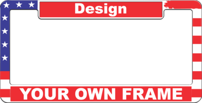 Premium Car Plastic License Plate Frames - Patriotic Questions & Answers