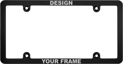 Is it illegal to have a frame around your license plate?