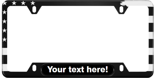 Can the frame be customized with a personal message?