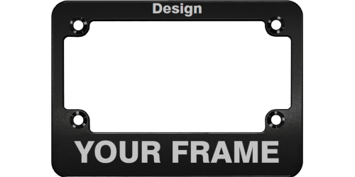 What is the best material for a license plate frame?