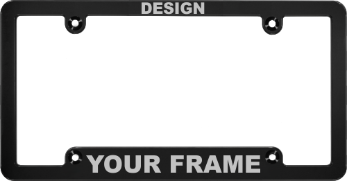 Is it illegal to have a frame around your license plate?