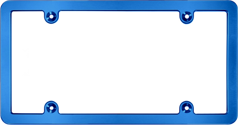 Is it illegal to have a frame around your license plate?