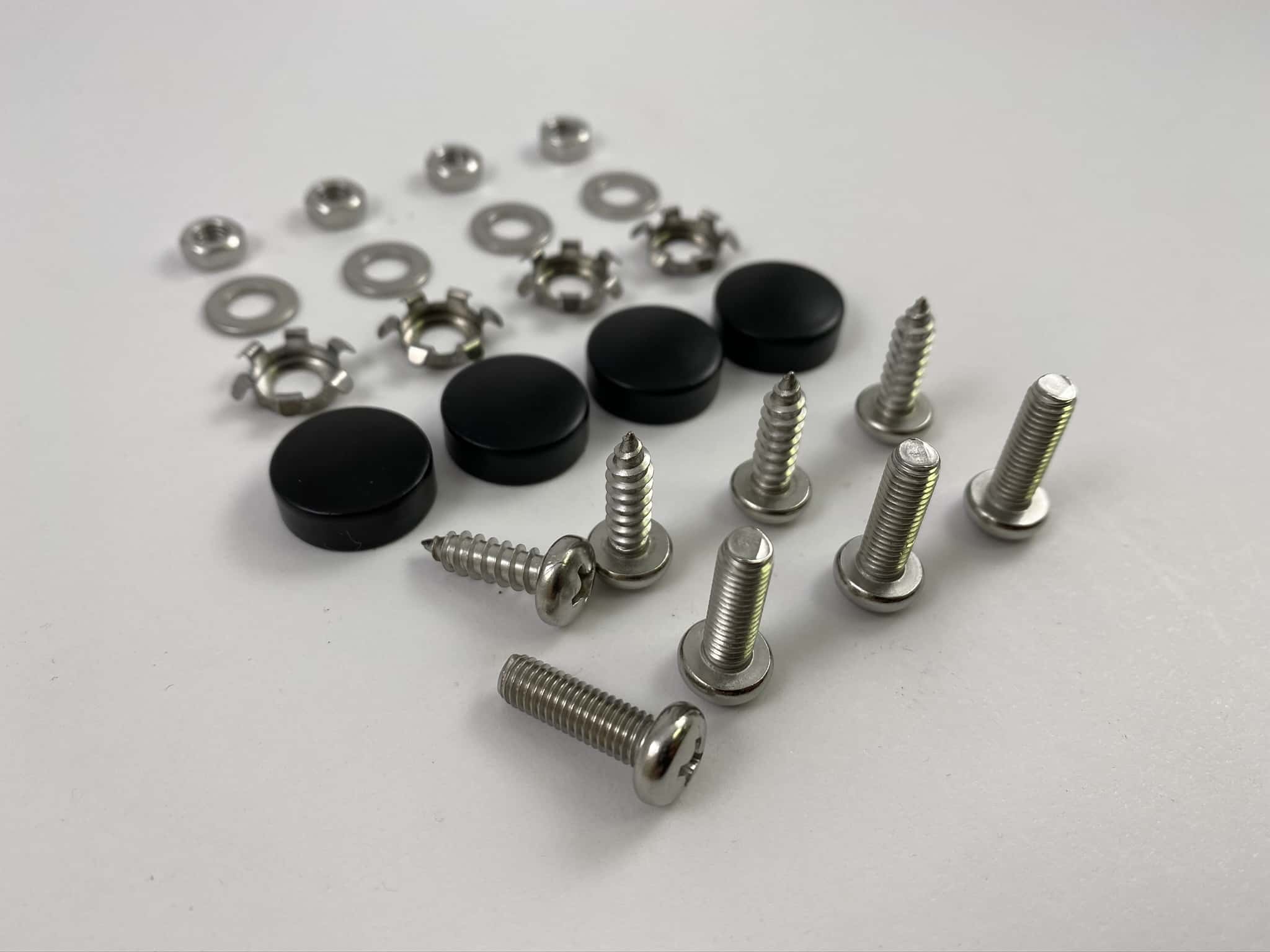 Screw Covers Metal - Black (NOT for BILLET frames) Questions & Answers