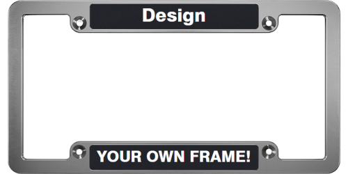 Billet Aluminum Car License Plate Frames - Double Badge Questions & Answers