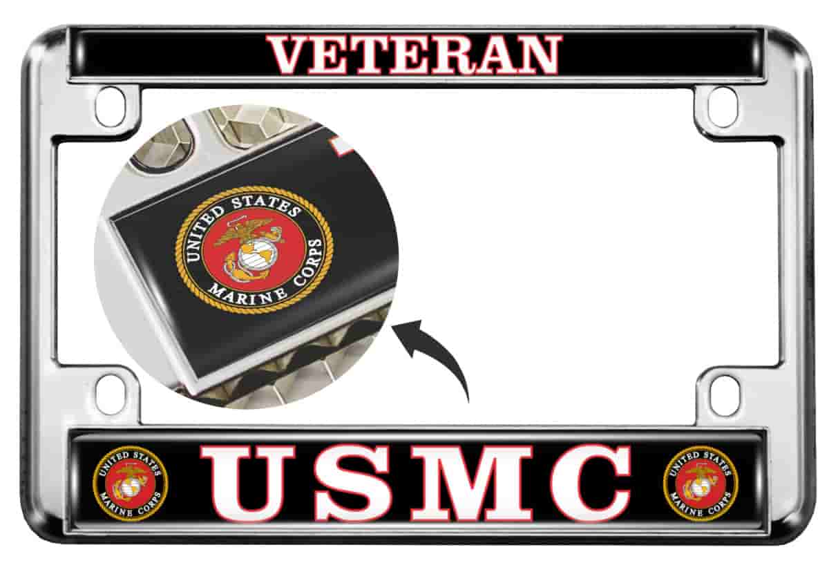 What is the license plate frame?