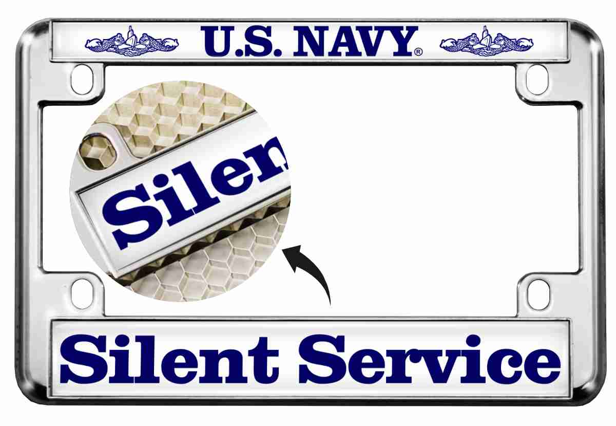 The Navy motorcycle plate with Silent Service on the bottom  is not offered in gold.  Is it not available ?