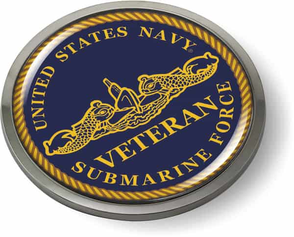 What material options are available for the emblems?